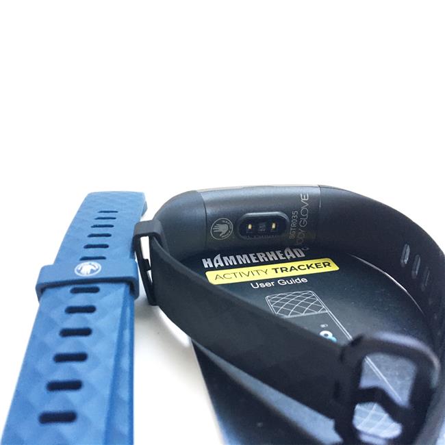 Body Glove Activity & Fitness Tracker with Heart Rate Monitor Purple Watch with Blue Extra