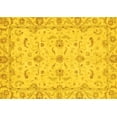 thumbnail image 1 of Ahgly Company Indoor Rectangle Oriental Yellow Traditional Area Rugs, 7' x 10', 1 of 4