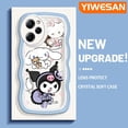 thumbnail image 1 of Para Xiaomi POCO X5 Pro 5G Redmi Note 12 Speed 5G Funda De Dibujos Animados Sanrio Patrón De Onda Borde Suave Transparente A Prueba De Golpes Fundas De Teléfono Creativo Gel De Sílice Cubierta Protect Gao Jiahui unisex, 1 of 2