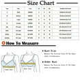 thumbnail image 4 of Birdeem 3Pcs Womans Printing Gathered Together Large Size Daily Bra Underwear No Rims, 4 of 8