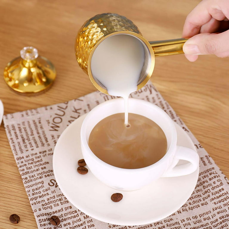 IMEEA Butter Milk Warmer Turkish Greek Arabic Coffee Pot Stovetop Coff