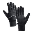 thumbnail image 2 of Guantes de invierno Salvador térmicos resistentes al agua para hombres y mujeres clima frío cálidos para el trabajo negro l, 2 of 10