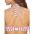 thumbnail image 2 of Miss Mandalay Womens Beachcomber Halter Bikini Top Style-BEA01RUH Swimsuit, 2 of 2