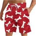 thumbnail image 2 of Soki Beach Shorts Décontractés pour Hommes Shorts Graphiques en Liquidation, 2 of 4