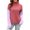 Red, variant on Lovskoo 2024 Sweaters for Women Turtleneck Patchwork Trendy Knitwear Color Matching Long Sleeved High Neck Pullover Sweater Khaki