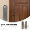 thumbnail image 3 of 2 Sets Metal Blessing Mezuzah Front Door Mezuzah Religious Gatepost Mezuzah, 3 of 5