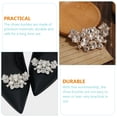 thumbnail image 3 of 2pcs Shoe Clips Decorative Shoe Clips Rhinestone Shoe Jewelry Shoe Accessories, 3 of 9