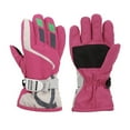 thumbnail image 1 of Limited Time Qaailabf Kids Ski Gloves Winter Warm Lining Snow Windproof Cold, 1 of 5