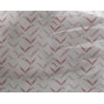thumbnail image 4 of oneOone Georgette Viscose Pastel Red Fabric Chevron Geometric Diy Clothing Quilting Fabric Print Fabric By Yard 42 Inch Wide, 4 of 4