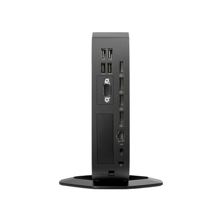 HP - t740 Thin Client Desktop - AMD Ryzen Embedded V1756B - 8 GB Memory - 64 GB Flash Storage - Black