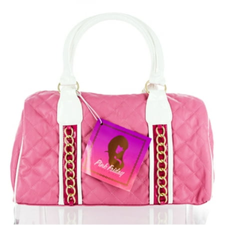 PINK FRIDAY  NICKI MINAJ PINK QUILTED SATCHEL PURSE HANDBAG Miscellaneous