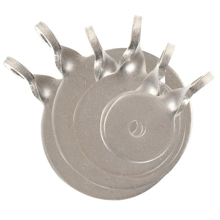 6 Pcs Slingshots Targets Shooting Bullseye 304 Stainless Steel Practice for Pellet Catcher Metal Multi-purpose