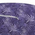 thumbnail image 3 of Botany Pouf Cover with Zipper, Bush of Purple Fern Leaves in the Forest Herbs of Island Exotic Pattern, Soft Decorative Fabric Unstuffed Case, 30" W X 17.3" L, Blue Violet, by Ambesonne, 3 of 5
