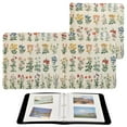 thumbnail image 7 of FORMRS 3 Ring Photo Album 4"x6" Self Adhesive Large Capacity PU Leather Cover, Red Floral, 7 of 7
