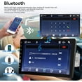 thumbnail image 6 of Podofo 9'' Universal Single Din Touch Screen Car Stereo with Wired CarPlay Android Auto Mirror Link Backup Camera + Mic, 6 of 13