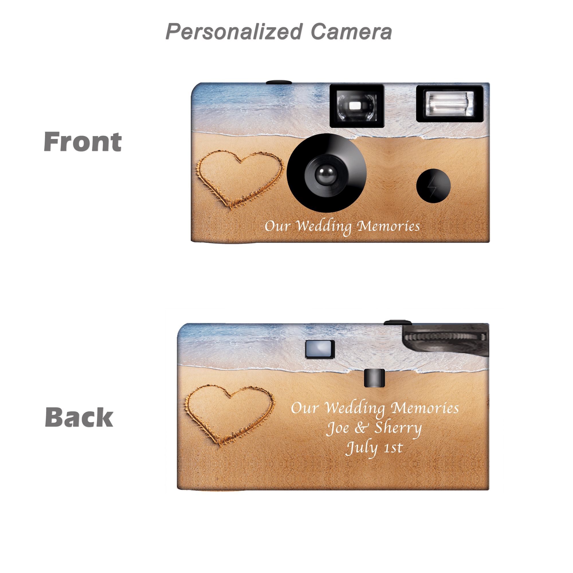 Personalized Wedding Disposable Cameras Disposable Camera