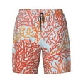thumbnail image 5 of Rocae Corals for Men's Swim Trunks Quick Dry With Two Side Pockets and One Lined Patch PocketX-Large, 5 of 9