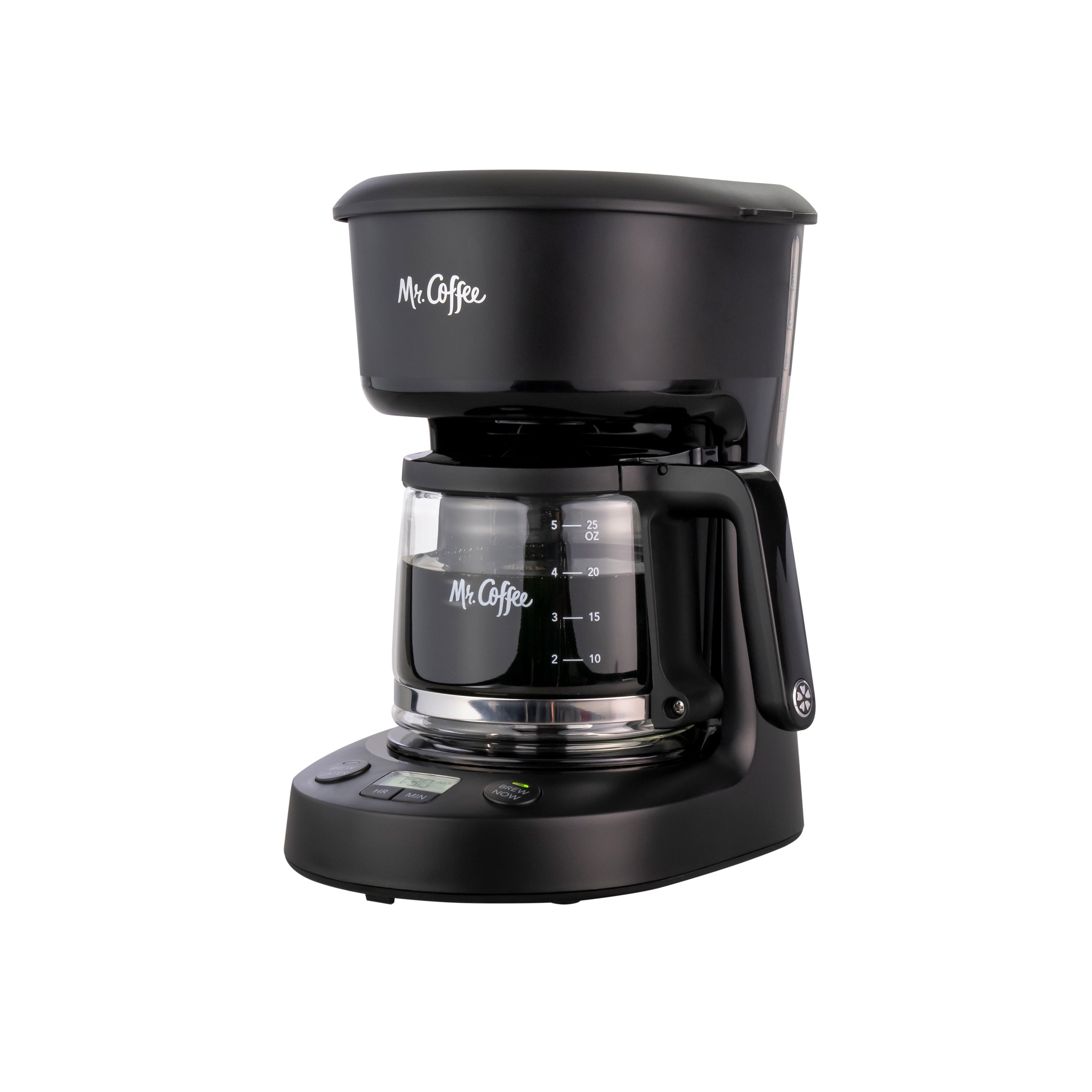 Mr Coffee 5 Cup Programmable Coffee Maker 25 Oz Mini Brew Black