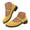 Yellow, variant on Mostsola Mary Jane Shoes Women Suede Dressy Comfortable Round Toe Slip on Ballet Flats Shoes