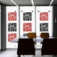 thumbnail image 4 of 4pcs Colgante Tabique Separador Divisores Muebles Mariposa Adorno Salón Hogar - Rojo Sunnimix Separador de separación de habitación, 4 of 8