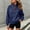 A3 Navy, variant on Quarter Zip Pullover Women Polo Shirts Sweatshirt for Women Oversized Mockneck Airport Travel Outfit Airport Streetwear Tunic Tops Turtleneckbasic Tops Athletic Long Sleeve Vacation Sweatshirts
