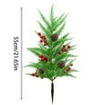 thumbnail image 4 of Flowers Red Fruit Potted Decoration for Indoor and Outdoor Front Porch Greenery, 4 of 6