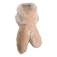 thumbnail image 2 of White Collar, Duoif Women's Autumn Winter Solid Plush Warm Neck Scarf for Women Khaki, 2 of 3