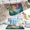 thumbnail image 7 of Qxltty Colorful Milky Way Cat litter Pads Pet Set of 3 Diaper Mats Center Anti-leakage Layer Absorbent Soft and Comfortable, 7 of 7