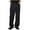 Black, variant on yillto Men Trousers Wide Leg Palazzo High Waist Pant Pleated Work Office Dressy Pants with Pockets