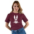 thumbnail image 3 of Go All Out Bunny Face With Sunglasses T-Shirt Mens/Women/Youth, 3 of 5