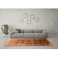 thumbnail image 3 of Ahgly Company Indoor Rectangle Oriental Orange Industrial Area Rugs, 3' x 5', 3 of 4