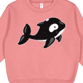 thumbnail image 3 of Inktastic Cute Baby Orca Toddler Sweatshirt, 3 of 4