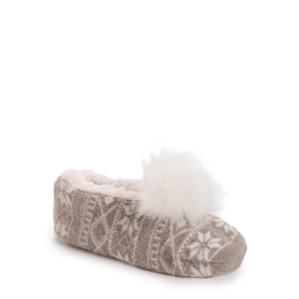 muk luks ballerina slippers