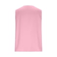 thumbnail image 4 of yillto Womens Satin Silky Tank V Neck Sleeveless Casual Dressy Blouse Ladies Work Office Layered Tops, 4 of 6