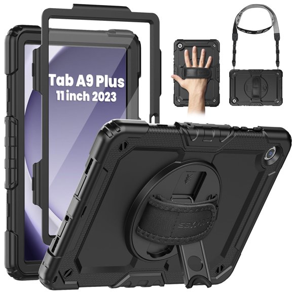 Funda SEYMAC para Samsung Galaxy Tab A9+ 11 2023 con accesorios