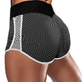 thumbnail image 3 of Qarigey Pantalones cortos deportivos huecos para mujer, cintura alta, melocotón, cadera, Sexy, Push Up, Fitness, entrenamiento, parte Type2 NO2, 3 of 6