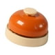 thumbnail image 3 of Campana de llamada para mascotas con botones sensibles, de metal, para entrenamiento de perros, color naranja, 3 of 14