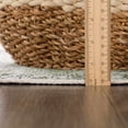 thumbnail image 4 of Hauteloom Cristy Bohemian Vintage Medallion Area Rug - Farmhouse Oriental Carpet for Living Room, Bedroom - Machine Washable- Cream, Olive - 5' x 7'6", 4 of 11