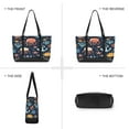 thumbnail image 6 of FORMRS Canvas Laptop Tote Bag for Women with 15.6" Computer Compartments Shoulder Handbag, Red Jellyfish, 6 of 7