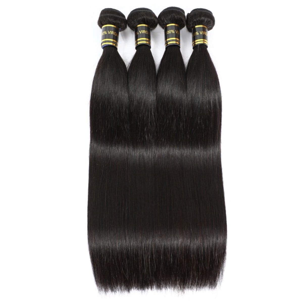 4 human hair bundles