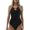 j-Black498135, variant on Women One-Piece Swimsuits Casual Solid Color Halter Neck Bathing Suit Ladies Sexy Backless Swimsuits Summer Beach Pool Comfortable Soft Breathable Swimwear,,S