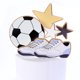 thumbnail image 4 of 18 adornos para tartas de fútbol para niños, decoración para tartas de cumpleaños, recuerdos de fiesta, 4 of 5