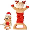 thumbnail image 1 of Juguete navideño para perros BitPeug Squeaky Tug of War para perros grandes, 1 of 7