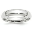 thumbnail image 6 of 10K White Gold 5mm Standard Comfort Fit Band Ring Size 14, 6 of 7
