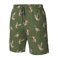 thumbnail image 4 of Fotbe Birds Wild Ducks Trajes de Baño Estampados para Hombre, Shorts de Verano de Secado Rápido, Ropa de Playa, Bañadores-3X-Large, 4 of 6