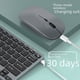 thumbnail image 2 of Juego de teclado y ratón inalámbricos de 2,4 g con base de tijera para ordenador portátil de oficina, juego de teclado y ratón silenciosos con Bluetooth, 2 of 4