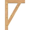 thumbnail image 3 of Ekena Millwork 3 1/2"W x 24"D x 36"H Traditional Block Smooth Bracket, Western Red Cedar, 3 of 25