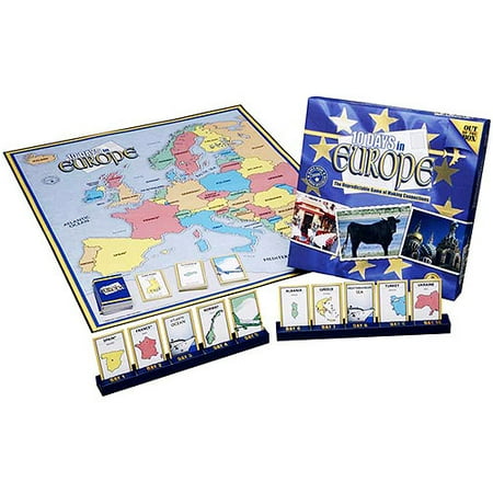 Out Of The Box 10 Days in Europe Board Game