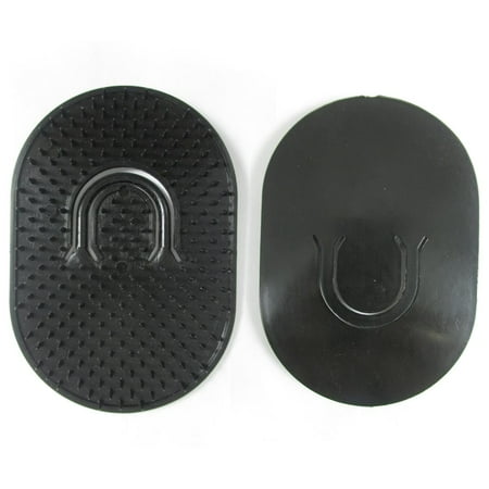 - 2 Black Pocket Hair Brush Men Travel Comb Styler Women Scalp Body Massage Hard !