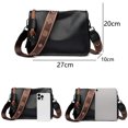thumbnail image 2 of Bolso de mano de cuero genuino de alta calidad para mujer, bandolera de hombro de cuero de vaca suave de lujo, a la moda, 2024, 2 of 5